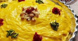 خورشت ماست عسلی با گوشت گردن گوسفندی
