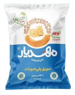 سویق پفی حبوبات باطعم پنیری مهدیار