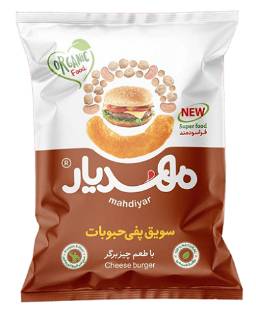 سویق پفی حبوبات باطعم چیزبرگر