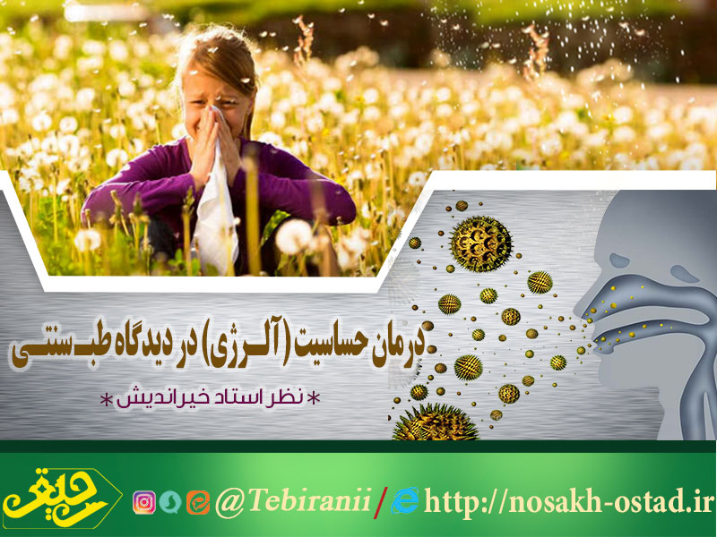 درمان حساسیت (آلرژی) در دیدگاه طب سنتی + نظر استاد خیراندیش