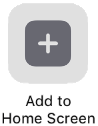Add to home button in ios